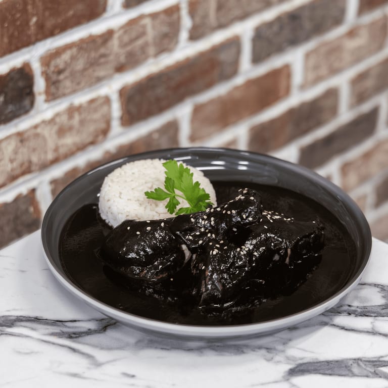 Delicious Chicken Mole Awaits