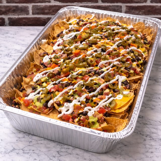 Super Nachos Full Tray.